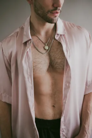 Camisa Harris (rosa satin)