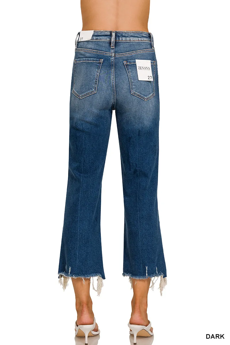 EZ Maxi Distressed Jean