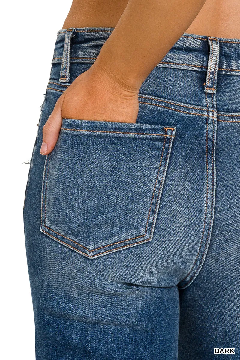 EZ Maxi Distressed Jean