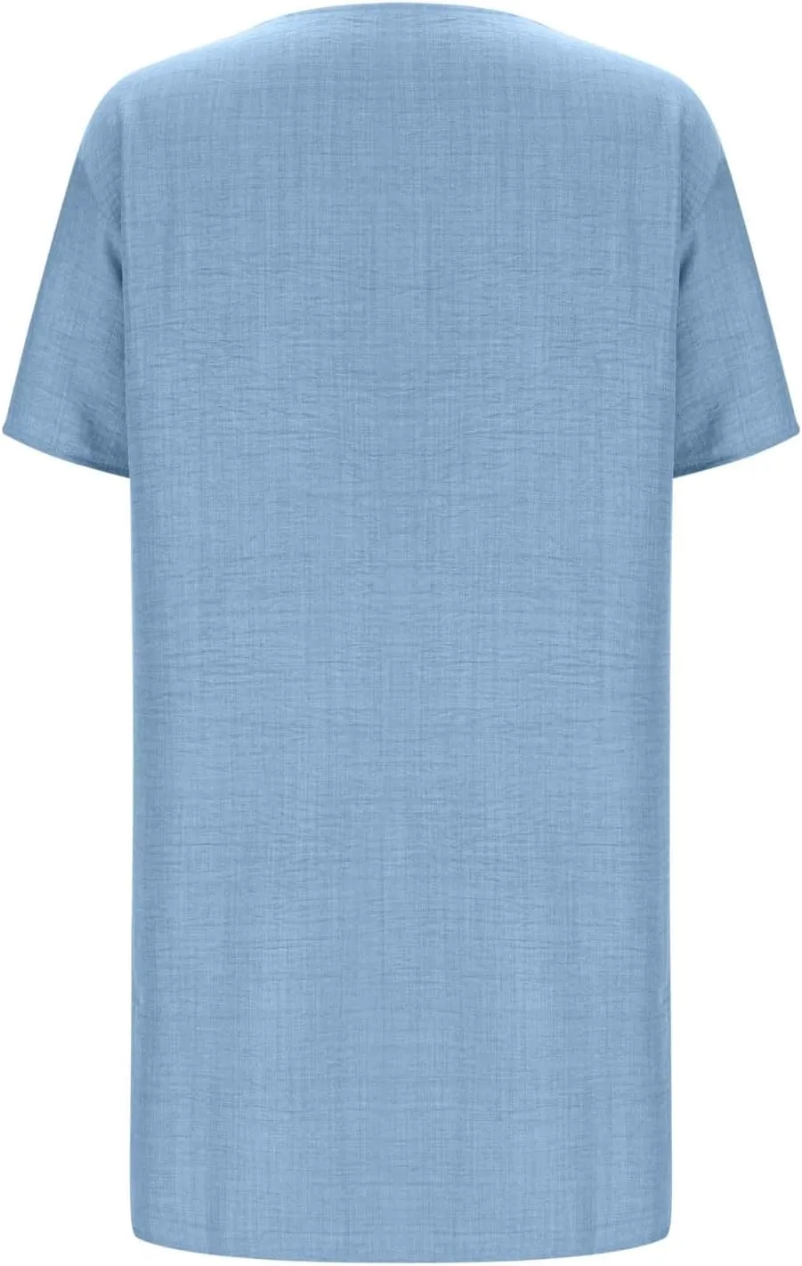 hlysgo Summer Dresses for Women 2025 Casual Loose Comfy Short Sleeve Crew Neck Mini Dress Teen Girls Knee Length Beach Dress