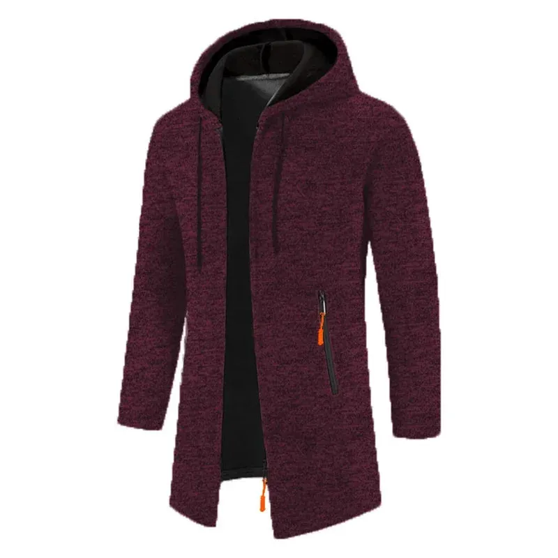 Men's Oversized Hoodie With Zipper