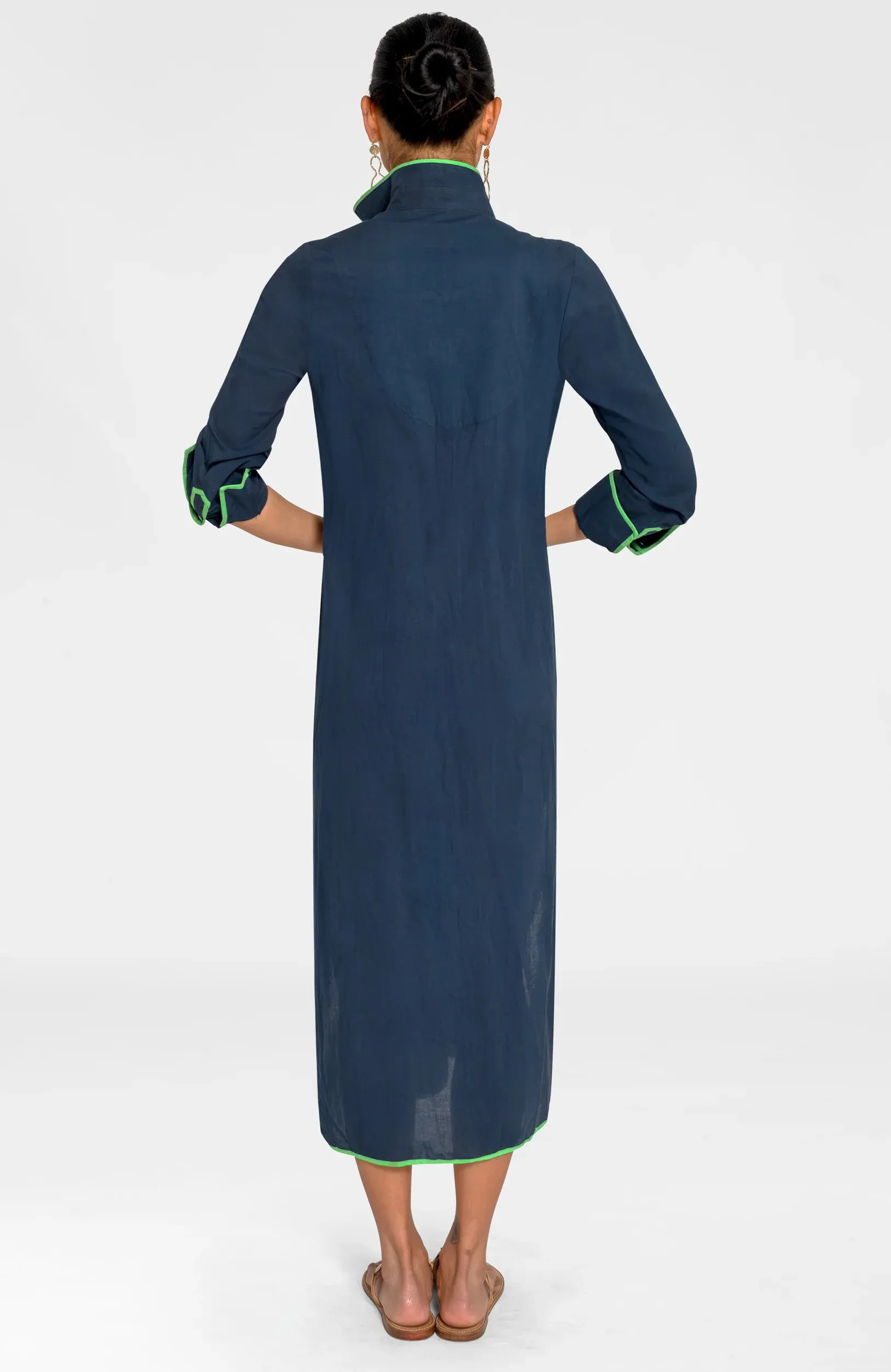 Shirt Tails Midi Dress